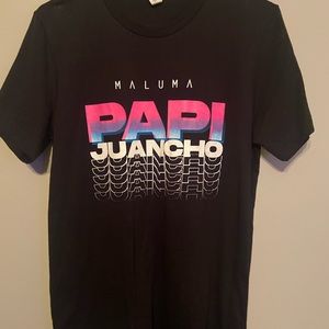 Set maluma concert t shirt and sweater and bucket hat